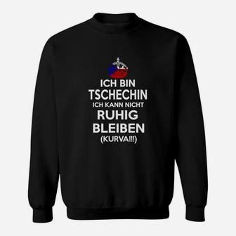 Ich Bin Tschechin Kurva Sweatshirt - Seseable