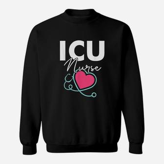 Icu Nurse Sweat Shirt - Seseable