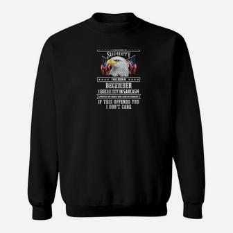 Im A Grumpy Old Man Born In December Fathers Day Gift Sweat Shirt - Seseable