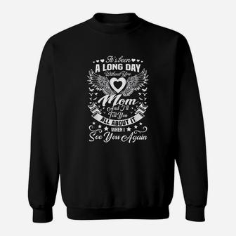 In Loving Memory Of My Mom Missing Mother Sweat Shirt - Seseable