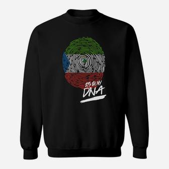 It Is In My Dna Equatorial Guinea Baby Proud Country Flag Sweat Shirt - Seseable