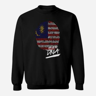 It Is In My Dna Malaysia Baby Proud Country Flag Sweat Shirt - Seseable