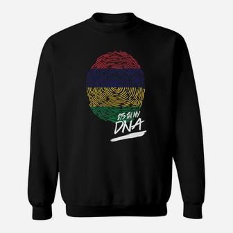 It Is In My Dna Mauritius Baby Proud Country Flag Sweat Shirt - Seseable