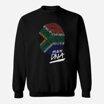 It Is In My Dna South Africa Baby Proud Country Flag Sweat Shirt - Seseable