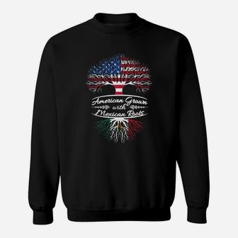 It's Great To Be American Grown With Mexican Roots T-shirts - Men's Organic T-shirt Tshirt Sweat Shirt - Seseable