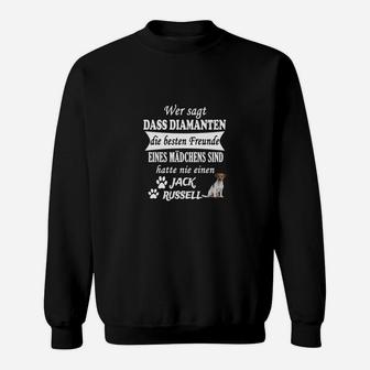 Jack Russell Sweatshirt für Liebhaber, Beste Freunde Design - Seseable