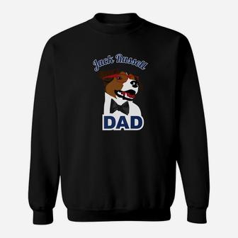 Jack Russell Terrier Dad Dog Daddy Fathers Day Gift Sweat Shirt - Seseable