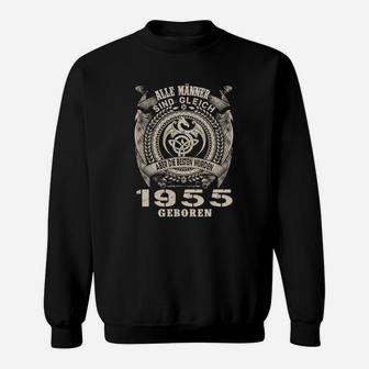 Jahrgang 1955 Herren Sweatshirt für Geborene des Jahres - Seseable