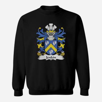 Jenkin Family Crest Welsh Family Crests Sweatshirt | Seseable CA