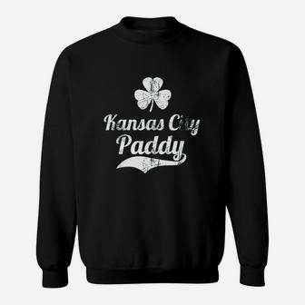 Kansas City Irish Kansas City St Patricks Day Sweat Shirt - Seseable