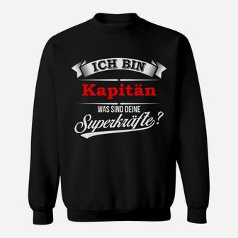 Kapitän Kapitänin Schiffsführer Schiffsführerin(1) Sweatshirt - Seseable