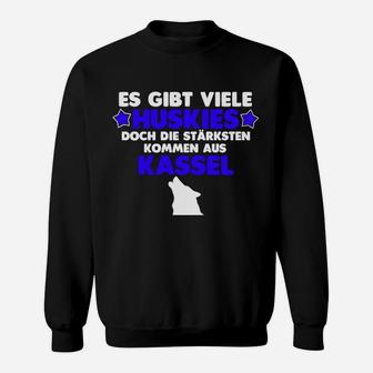 Kassel Huskies Fan-Sweatshirt, Starke Huskies Motiv aus Kassel - Seseable