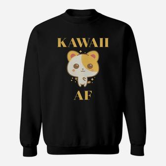 Kawaii Af Shirt Cute Anime Style Japanese Character Tops Sweatshirt - Seseable