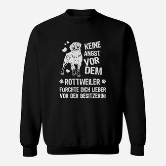 Keine Angstor Ven Rottweiler Sweatshirt - Seseable