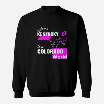Kentucky Girl In Colorado Shirts,kentucky Girl Tshirt,colorado Girl T-shirt,colorado Girl Tshirt,kentucky Girl In Colorado Shirts,colorado Girl Hoodie Sweatshirt - Seseable