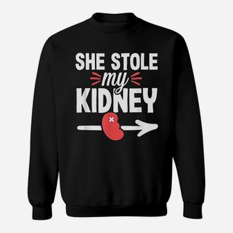 Kidney Transplant Donor Funny Organ Recovery Gift Sweat Shirt - Seseable