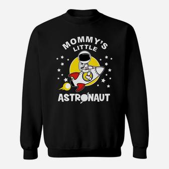 Kids Space Boys Girls Mommys Little Astronaut Science Sweat Shirt - Seseable