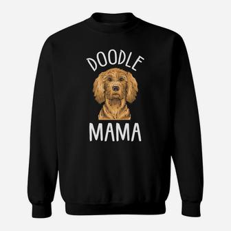 Labradoodle Mom Doodle Mama Sweat Shirt - Seseable