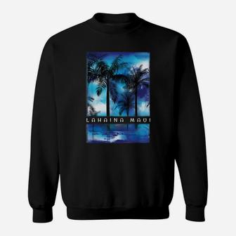 Lahaina T Shirt Maui Hawaii Souvenir Beach Adults Kids Retro Sweat Shirt - Seseable