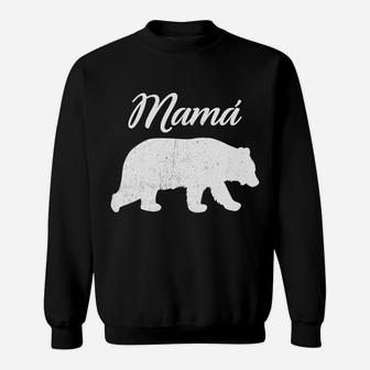Latin Mexican Mom Spanish Mama Bear Mothers Day Gift Sweat Shirt - Seseable