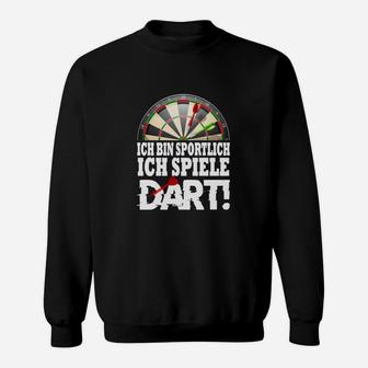 Limitierte Auflage Ich Bin Sportlich Darts Sweatshirt - Seseable