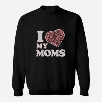 Little Boys' I Love My Moms Sweat Shirt - Seseable