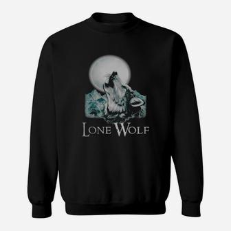 Lone Wolf T Shirt Sweat Shirt - Seseable