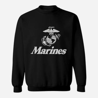 Lucky Ride Us Marines Sweat Shirt - Seseable