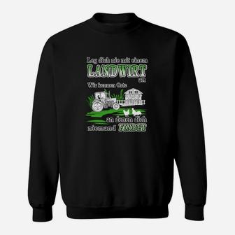Lustiges Landwirt Sweatshirt, Sprüche für Bauern & Agrar-Fans - Seseable