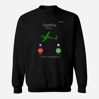 Lustiges Segelflug-Sweatshirt, Ideal für Gleitschirmflieger - Seseable