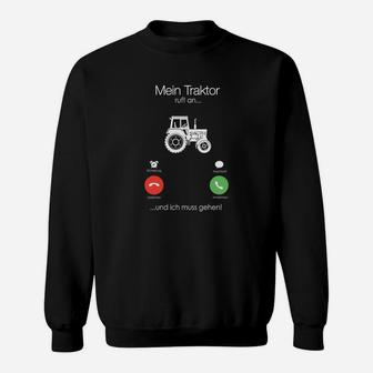 Lustiges Traktor Sweatshirt für Landwirte, Bauernhof Begeisterte - Seseable