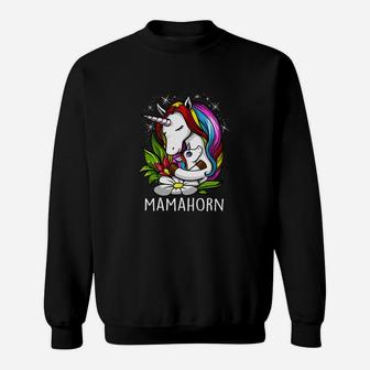 Magisches Einhorn-Mama und Baby Sweatshirt 'Mamahorn' für Mütter - Seseable