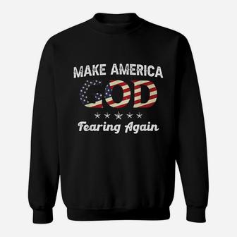 Make America Godly Again Vintage Sweat Shirt - Seseable