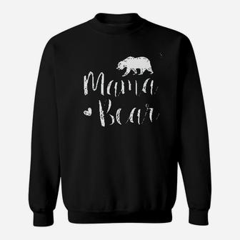 Mama Bear Cute Art Sweat Shirt - Seseable
