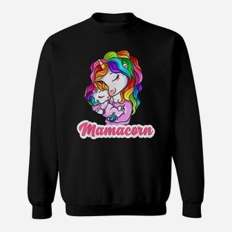 Mamacorn Unicorn Mom With Unicorn Baby Sweat Shirt | Seseable UK