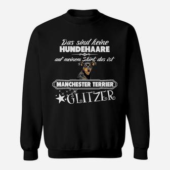 Manchester Terrier Glitzer Sweatshirt - Seseable