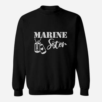 Marine Sister Sweat Shirt - Seseable