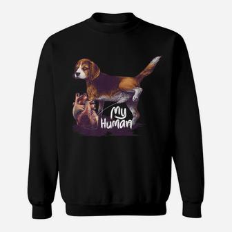 Marking My Human Dogs Funny Novelty Dog Lover s Sweat Shirt - Seseable