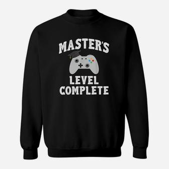 Masters Graduation Gamer Graduation Gifts Sweat Shirt - Seseable
