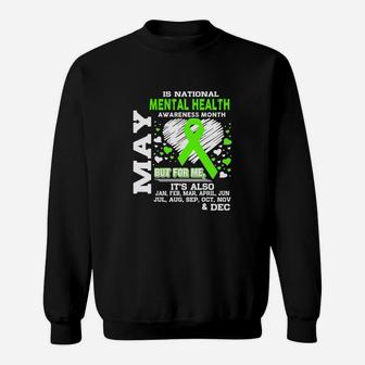 May Is Mental Health Awareness Month Shirt Sweatshirt - Seseable