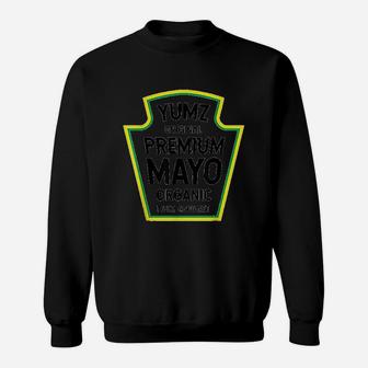 Mayo Mayonnaise Easy Halloween Costume Matching Group Sweat Shirt - Seseable