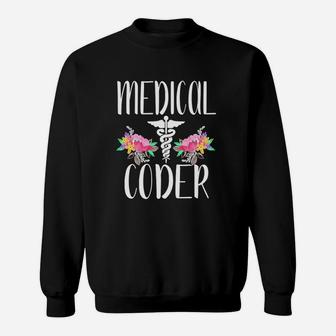 Medical Coder Cute Medical Billing Coding Gift Sweatshirt - Seseable