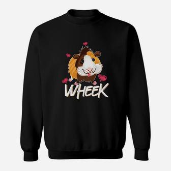 Meerschweinchen Wheek Süße Haustier Idee Sweatshirt - Seseable
