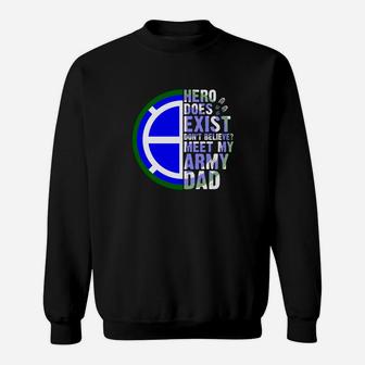 Meet My 35th Infantry Division Dad Jobs Gifts Sweat Shirt - Seseable