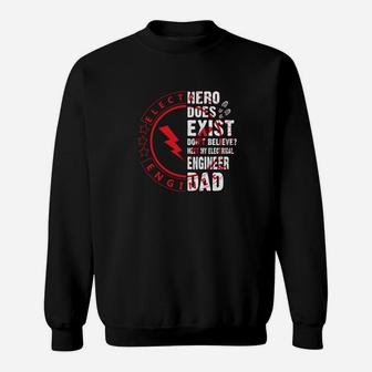 Meet My Electrical Engineer Dad Jobs Gifts Sweat Shirt - Seseable