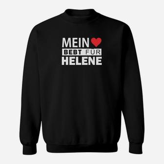 Mein Herz Bebt Für Helene Sweatshirt - Seseable