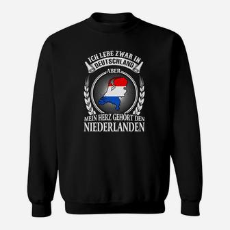 Mein Herz Gehört Den Niederlanden Sweatshirt - Seseable