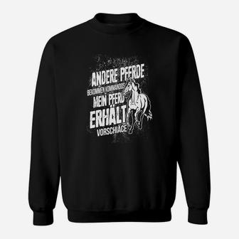 Mein Pferd Erhalt Vorschiace Sweatshirt - Seseable