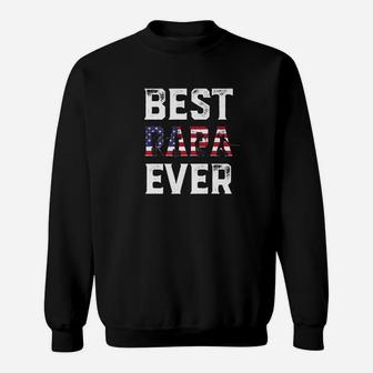Mens Best Golf Papa Ever Golf Dad Shirt Fathers Day Gift Sweat Shirt - Seseable