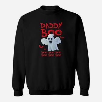 Mens Daddy Boo Shark Boo Doo Boo Boo Boo Sweat Shirt - Seseable